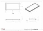 13x27-Modern-Ceiling-Vent Cover-TRM Metal- 27x13