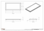 13x28-Modern-Ceiling-Vent Cover-TRM Metal- 28x13