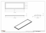 13x41-Modern-Ceiling-Vent Cover-TRM Metal- 41x13