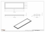 13x42-Modern-Ceiling-Vent Cover-TRM Metal- 42x13