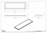 13x43-Modern-Ceiling-Vent Cover-TRM Metal- 43x13