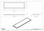 13x46-Modern-Ceiling-Vent Cover-TRM Metal- 46x13