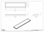 13x61-Modern-Ceiling-Vent Cover-TRM Metal- 61x13
