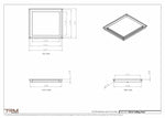 14x16-Modern-Ceiling-Vent Cover-TRM Metal- 16x14