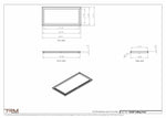 14x30-Modern-Ceiling-Vent Cover-TRM Metal- 30x14