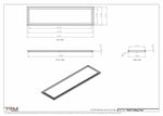 14x53-Modern-Ceiling-Vent Cover-TRM Metal- 53x14