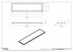 14x55-Modern-Ceiling-Vent Cover-TRM Metal- 55x14