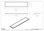 14x68-Modern-Ceiling-Vent Cover-TRM Metal- 68x14