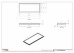 15x37-Modern-Ceiling-Vent Cover-TRM Metal- 37x15