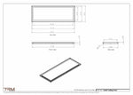 15x42-Modern-Ceiling-Vent Cover-TRM Metal- 42x15