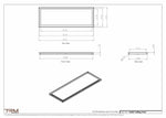 15x43-Modern-Ceiling-Vent Cover-TRM Metal- 43x15