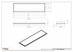 15x57-Modern-Ceiling-Vent Cover-TRM Metal- 57x15