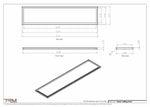 15x66-Modern-Ceiling-Vent Cover-TRM Metal- 66x15