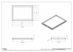 16.5x23 - Modern-Ceiling-Vent Cover-TRM Metal -  23x16.5