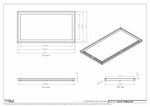 16.5x31 - Modern-Ceiling-Vent Cover-TRM Metal -  31x16.5