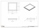 16x18-Modern-Ceiling-Vent Cover-TRM Metal- 18x16