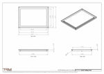 16x23-Modern-Ceiling-Vent Cover-TRM Metal- 23x16