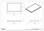 16x26-Modern-Ceiling-Vent Cover-TRM Metal- 26x16