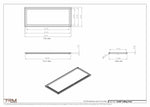 16x40-Modern-Ceiling-Vent Cover-TRM Metal- 40x16