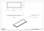 16x42-Modern-Ceiling-Vent Cover-TRM Metal- 42x16