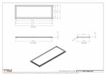 16x46-Modern-Ceiling-Vent Cover-TRM Metal- 46x16