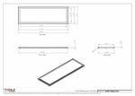 16x48-Modern-Ceiling-Vent Cover-TRM Metal- 48x16