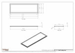 16x49-Modern-Ceiling-Vent Cover-TRM Metal- 49x16