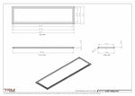 16x60-Modern-Ceiling-Vent Cover-TRM Metal- 60x16
