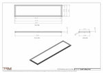 16x68-Modern-Ceiling-Vent Cover-TRM Metal- 68x16