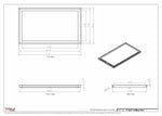 17.5x31 - Modern-Ceiling-Vent Cover-TRM Metal -  31x17.5
