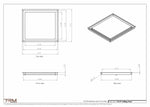 17x19-Modern-Ceiling-Vent Cover-TRM Metal- 19x17