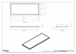 17x43-Modern-Ceiling-Vent Cover-TRM Metal- 43x17