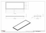 17x46-Modern-Ceiling-Vent Cover-TRM Metal- 46x17