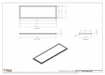 17x52-Modern-Ceiling-Vent Cover-TRM Metal- 52x17