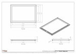 18.5x27 - Modern-Ceiling-Vent Cover-TRM Metal -  27x18.5