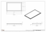 18.5x32 - Modern-Ceiling-Vent Cover-TRM Metal -  32x18.5