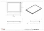 18x25-Modern-Ceiling-Vent Cover-TRM Metal- 25x18
