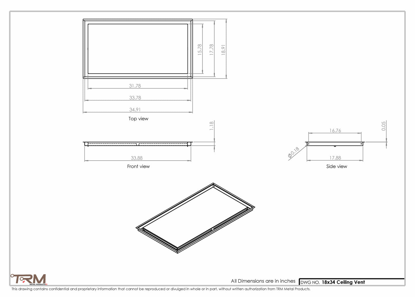 18x34-Modern-Ceiling-Vent Cover-TRM Metal- 34x18