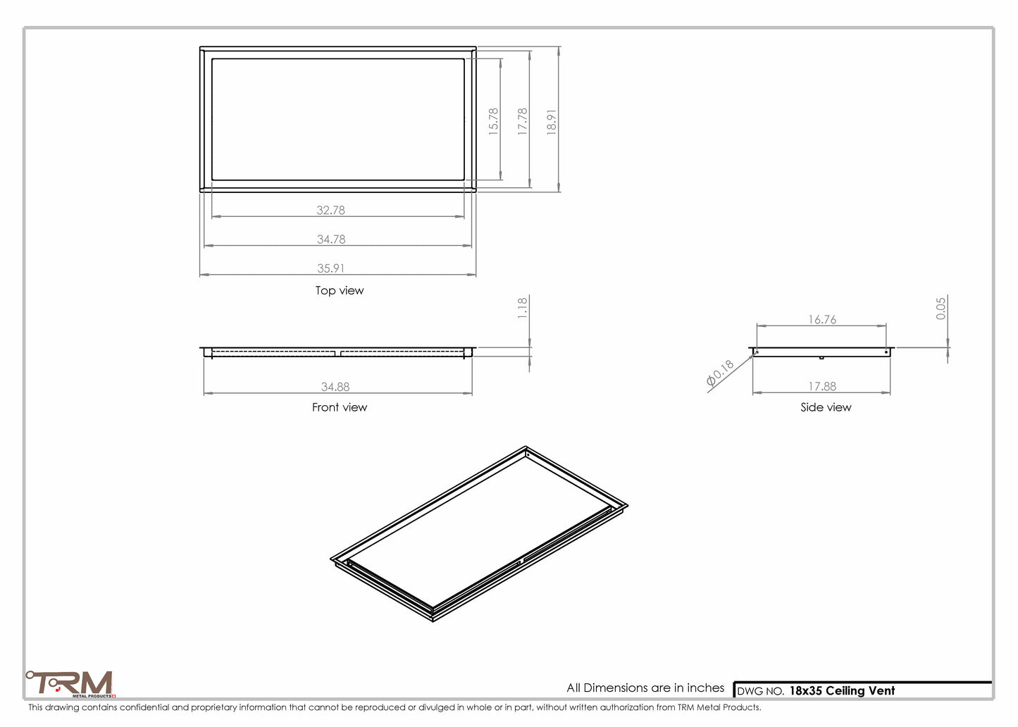 18x35-Modern-Ceiling-Vent Cover-TRM Metal- 35x18