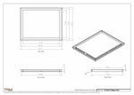 19.5x25 - Modern-Ceiling-Vent Cover-TRM Metal -  25x19.5