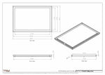 19.5x30 - Modern-Ceiling-Vent Cover-TRM Metal -  30x19.5