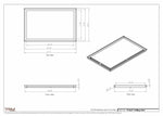 19.5x31 - Modern-Ceiling-Vent Cover-TRM Metal -  31x19.5