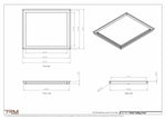 19x23-Modern-Ceiling-Vent Cover-TRM Metal- 23x19