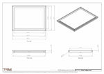 19x26-Modern-Ceiling-Vent Cover-TRM Metal- 26x19