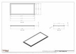 19x42-Modern-Ceiling-Vent Cover-TRM Metal- 42x19