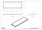 19x57-Modern-Ceiling-Vent Cover-TRM Metal- 57x19