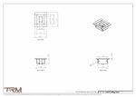 2.5x2 - Modern-Ceiling-Vent Cover-TRM Metal -  2x2.5