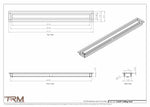 2.5x27 - Modern-Ceiling-Vent Cover-TRM Metal -  27x2.5