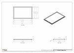 20.5x33 - Modern-Ceiling-Vent Cover-TRM Metal -  33x20.5