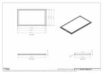 20.5x36 - Modern-Ceiling-Vent Cover-TRM Metal -  36x20.5